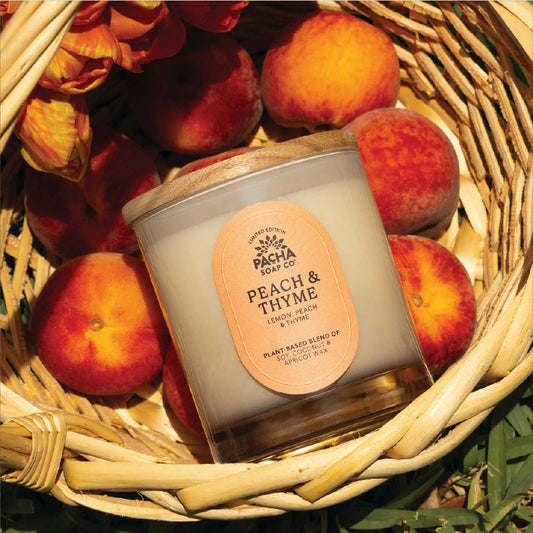 Peach & Thyme Candle