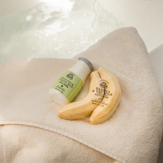 Banana & Oat Milk Bath Bomb 2 Pack